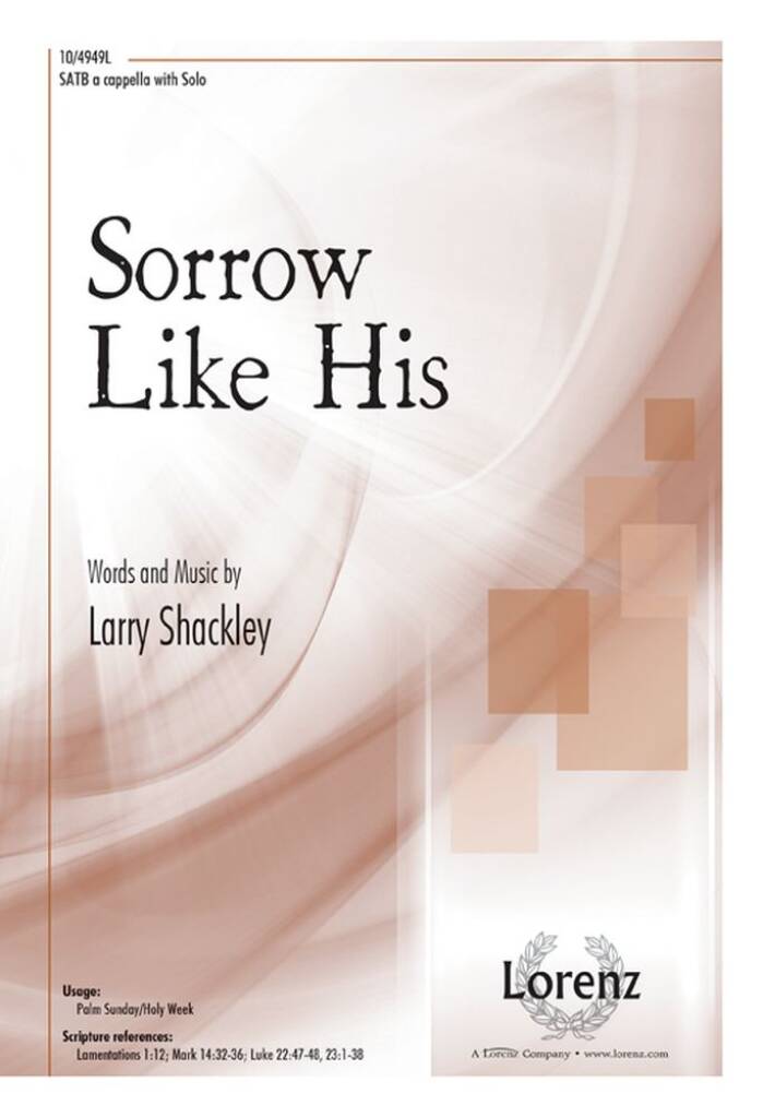 Sorrow Like His